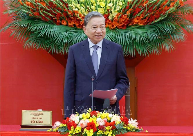 Tổng Bí thư Tô Lâm gặp mặt học sinh, sinh viên, thanh niên dân tộc thiểu số xuất sắc, tiêu biểu